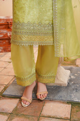 Zarnigar - Embroided 3 piece
