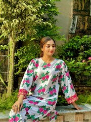 Primrose sharara printed 2pcs