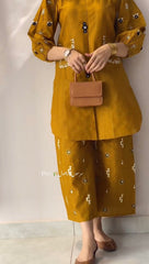 Saafia pocket Embroidered 2pcs