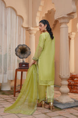 Zarnigar - Embroided 3 piece