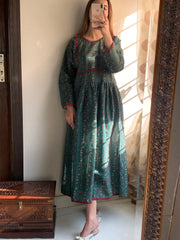 Summer Lawn printed Maxi dress