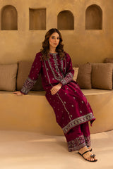 Roohi 2pcs - Embroidered Dress