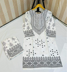 Chunri printed 2pcs