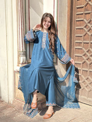 Aadab Embroidered 3pcs