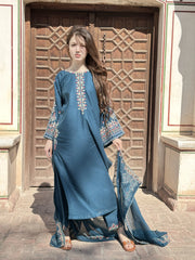 Aadab Embroidered 3pcs