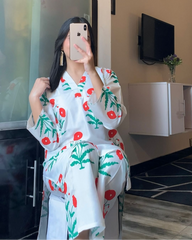 Sunflower printed 2pcs