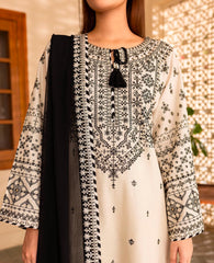 Arfa Embroidered stitched 3pcs
