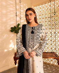 Arfa Embroidered stitched 3pcs