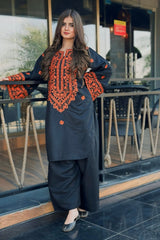 Zouq Embroidered - 2 Pieces