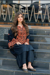 Zouq Embroidered - 2 Pieces