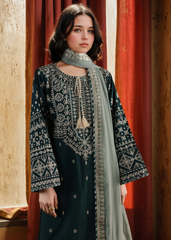 Arzu Embroidered - Cotton Lawn - 3pcs